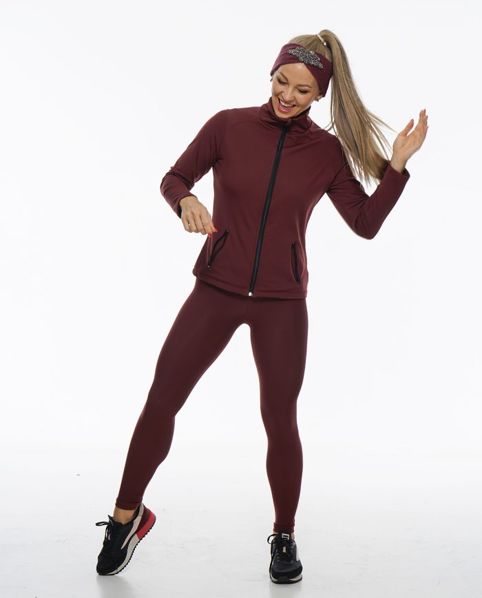 Bordó termo leggings - Image 6